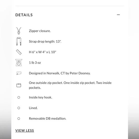 Dooney & Bourke Embossed Lizard Small Hobo - Picture 6 of 9